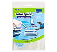 PARODI & PARODI Sacchetti Sottovuoto per Vestiti, Bustine Trasparenti Richiudibili per Organizzare l'Armadio, Ideali per Abiti, Lenzuola, Coperte, Piumoni, Misura 50x80 cm