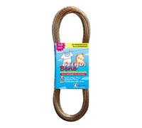 PARODI & PARODI- Stendi Bene Filo Stendibiancheria in acciaio da Esterno, Corda per Bucato in Acciaio , Resistente alla Pioggia, Vento, Neve, Lunghezza 20 mt, Spessore Corda 3 mm