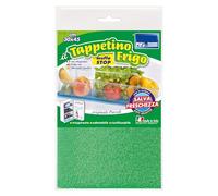 PARODI & PARODI - Tappetino Frigo Salvafreschezza, Tappetino Frigorifero Antimuffa Traspirante in Poliuretano Evita Condensa, Previene Muffa e Umidità, Lavabile e Riutilizzabile 30x45 cm, Verde Acqua