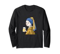 Parodia Artistica Birra Birrificio Pub Brindisi Umorismo Maglia a Manica