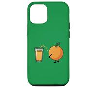 Parodia divertente fresca del succo di OJ Custodia per iPhone 12/12 Pro