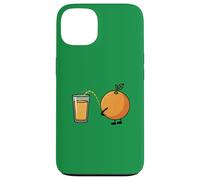 Parodia divertente fresca del succo di OJ Custodia per iPhone 13