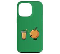 Parodia divertente fresca del succo di OJ Custodia per iPhone 13 Pro
