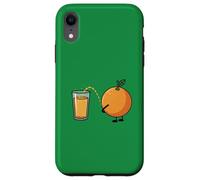 Parodia divertente fresca del succo di OJ Custodia per iPhone XR