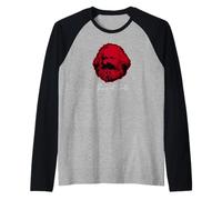 Parodia Karl Marx - This is Not Santa Maglia con Maniche Raglan