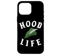 Parodia Robin Hood Life Cool Gangster Nerd Lettura di libri divertenti Custodia per iPhone 16 Pro Max