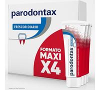 Parodontax Dentifricio aiuta ad avere e prevenire il sanguinamento delle gengive, freschezza quotidiana, confezione da 4 x 75 ml