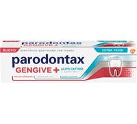 Parodontax Gengive+ Dentifricio Denti Sensibili Alito Cattivo Extra Fresh, 75ml