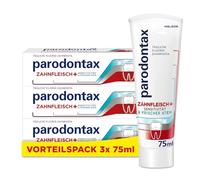 Parodontax Dentifricio gengive, sensibilità e alito fresco, 3 x 75 ml