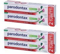 Parodontax Dentifricio Menta Fresca 2 Tubetti Set da 2 2x2x75 ml Denti