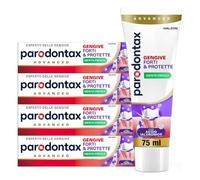 Parodontax Gengive Forti & Protette, Dentifricio Acido Ialuronico, 4x75 ml | Menta Fresca