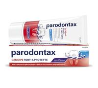Parodontax Gengive Forti & Protette, Dentifricio quotidiano con Acido Ialuronico, rinforza il sigillo tra bordo gengivale e dente per una protezione duratura* delle gengive, Menta Fresca 75 ml