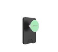 parola disegnata a mano INTROVERT in colori pastello PopSockets PopWallet per MagSafe