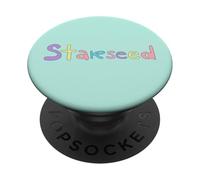 parola disegnata a mano STARSEED in colori pastello PopSockets PopGrip Adesivo