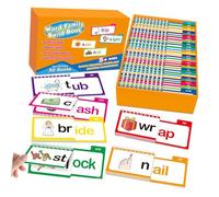 Parola Famiglia Libri Phonics Flashcards Leggi E rime Libri Per Lo Sviluppo Della Lettura Della Prima Infanzia