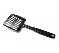 Parola in carbone per stufe in legno - Sifter in legno cava - Shovel di ceneri nere, setacci di ceneri resistenti al calore per stufe in legno, griglie per barbecue