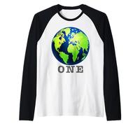 parola ispiratrice per Motivational Global Inspiration Maglia con Maniche Raglan