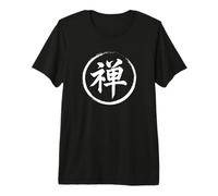 Parola Kanji in Lingua Giapponese Zen Maglietta Premium