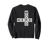 Parola Nerd Cruciverba Puzzle Amante Uomini Donne Bambini Geek Felpa