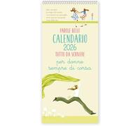 Parole belle per donne sempre di corsa. Calendario 2026
