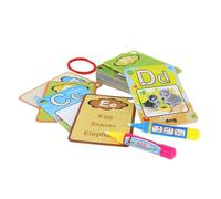 PAROLE CARD ALPHABET - Schede Da Disegno Alfabeto | Alfabeto E Numero Di Acqua Flash | Imparare A Leggere La Lettura Di Pasta | Schede Di Alfabeto Per La Scrittura Di Acqua Educativa Per Bambini, Raga