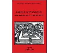 Parole d'evangelo. Memoriale d'Israele