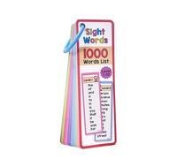 Parole di vista ad alta frequenza Carte da studio a doppia faccia Lettura inglese per l'apprendimento della lingua inglese Flashcards Vista ad alta frequenza per la fluidità della lettura