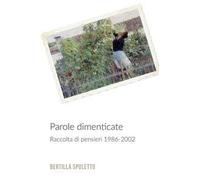 Parole dimenticate. Raccolta di pensieri 1986-2002