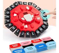 Parole gioco tempesta, gioco di parole, lettere premendo con timer, giochi di società, giochi di famiglia, giochi per feste per bambini e adulti, 2-8 giocatori