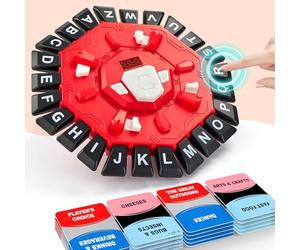 Parole gioco tempesta, gioco di parole, lettere premendo con timer, giochi di società, giochi di famiglia, giochi per feste per bambini e adulti, 2-8 giocatori