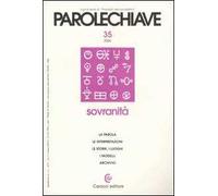 Parolechiave (2006). Vol. 35: Sovranità.