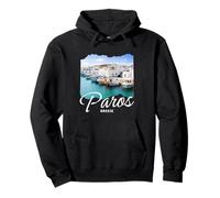 Paros Grecia Souvenir/Paros Felpa con Cappuccio