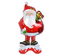 ParPix Palloncino decorativo natalizio XXL (Babbo Natale in piedi)