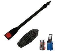 Parpyon® Accessori ricambi per idropulitrice Annovi Reverberi - Black&decker, Lancia porta testine + testina Turbo, accessori erogatori, spazzole (KIT 772-T)