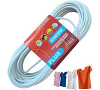 parpyon® Filo per stendere il bucato da esterno 30MT x d.4,5mm Resistente filo stendibiancheria per esterno Made in Italy Cavetto in Acciaio rivestito