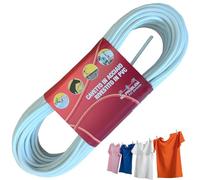 parpyon® Filo per stendere il bucato da esterno 30MT x d.4,5mm Resistente filo stendibiancheria per esterno Made in Italy Cavetto in Acciaio rivestito (Filo, 30MT)