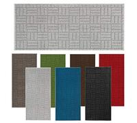 parpyon® Tappeto bagno antiscivolo, tappeto doccia vasca, tappeti Scendiletto asciugapasso ingresso tappetini bagno lavabile tappeti moderni per casa (CM 50X115, Grigio-M)