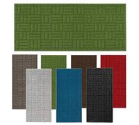 parpyon® Tappeto bagno antiscivolo, tappeto doccia vasca, tappeti Scendiletto asciugapasso ingresso tappetini bagno lavabile tappeti moderni per casa (CM 50X80, Verde-M)