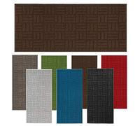parpyon® Tappeto bagno antiscivolo, tappeto doccia vasca, tappeti Scendiletto asciugapasso ingresso tappetini bagno lavabile tappeti moderni per casa (CM 50X80, Marrone-M)