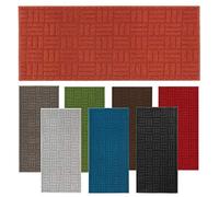 parpyon® Tappeto bagno antiscivolo, tappeto doccia vasca, tappeti Scendiletto asciugapasso ingresso tappetini bagno lavabile tappeti moderni per casa (CM 50X80, Arancio-M)