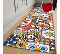 parpyon® Tappeto cucina Antiscivolo Lavabile Alby Nuova passatoia al metro ANTIMACCHIA e ANTISFILO tappeti cucina, bagno salotto moderno runner Italia