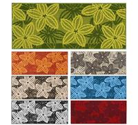 parpyon® Tappeto multiuso Cinzy Tappeto cucina Antiscivolo lavabile, tappeto bagno, scendiletto passatoia cucina, tappeti moderni varie misure colori (Verde-GA, 50X115)