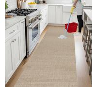 parpyon Tappeto passatoia cucina LAVABILE Lucy - ANTISCIVOLO aderisce perfettamente a terra non piega si pulisce con straccio - tappeti casa moderno (50X300, 66)