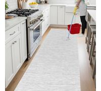 parpyon Tappeto passatoia cucina LAVABILE Lucy - ANTISCIVOLO aderisce perfettamente a terra non piega si pulisce con straccio - tappeti casa moderno (50X350, 30)