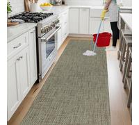 parpyon Tappeto passatoia cucina LAVABILE Lucy - ANTISCIVOLO aderisce perfettamente a terra non piega si pulisce con straccio - tappeti casa moderno (50X180, 16)