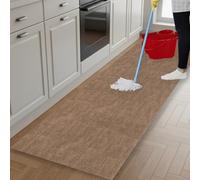 parpyon® Tappeto passatoia Cucina Lavabile Sixty - Antiscivolo aderisce Perfettamente a Terra Non Piega Si pulisce con il mocio è Antisfilo tappeti Moderno (CM60X120, 04SY)