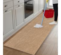 parpyon® Tappeto passatoia Cucina Lavabile Sixty - Antiscivolo aderisce Perfettamente a Terra Non Piega Si pulisce con il mocio è Antisfilo tappeti Moderno (CM60X240, 02SY)