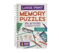 Parragon Books Large Print Memory Puzzles (Anello, filo) Brain Busters