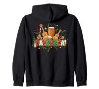 ¡Parranda! Musica Natalizia portoricana Congas & Bomba Drums Felpa con Cappuccio