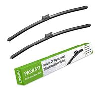 PARRATI® 24 Inch & 20 inch of High Performance Premium All-Season Automotive Replacement Front Windshield Wiper Blades for A4 A5 A7 Volvo S90 V90,Easy DIY Install(Set of 2)